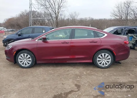 2016 Chrysler 200 Lx from USA, damaged, VIN 1C3CCCFB7GN177001